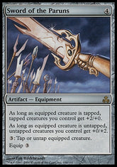 Espada dos Paruns / Sword of the Paruns - Magic: The Gathering - MoxLand